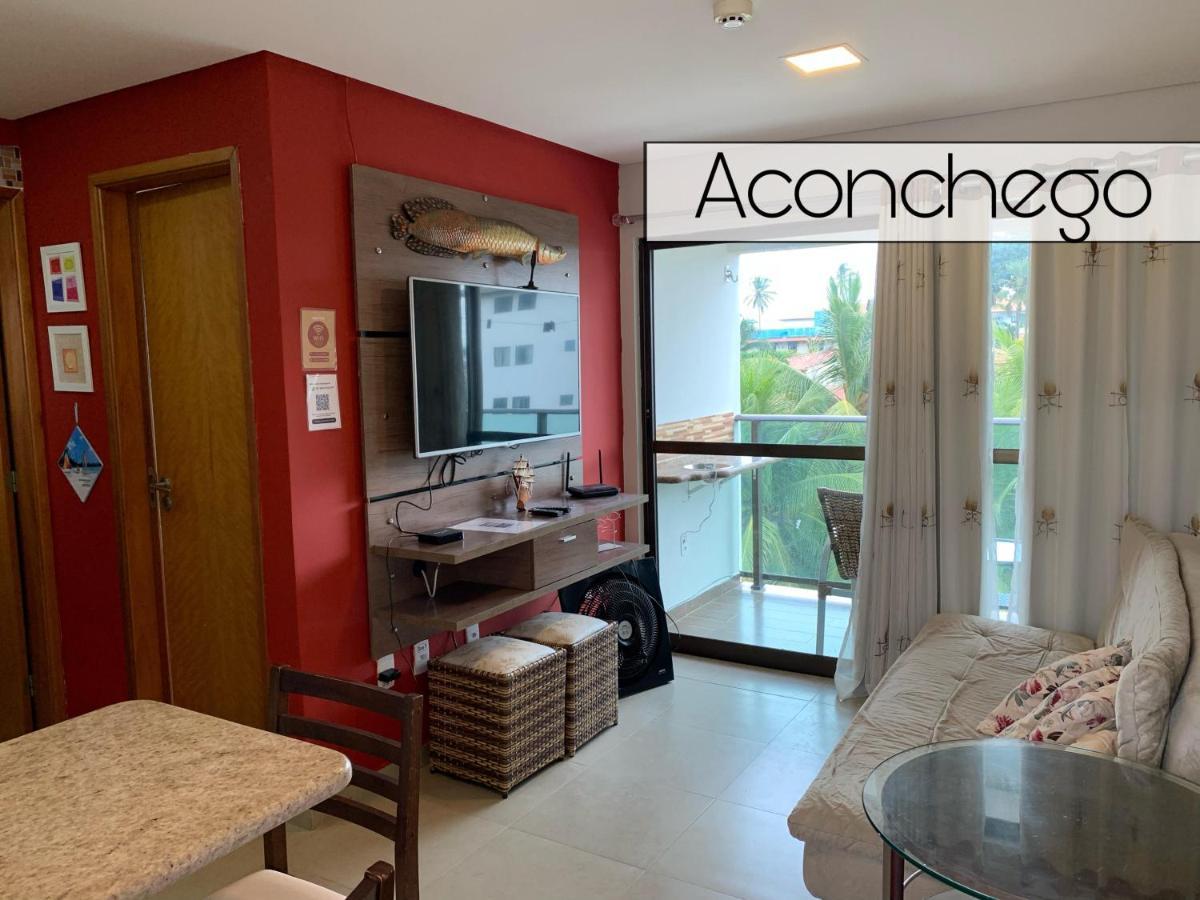 Flat bem localizado, confortável e a 150 metros do mar Pôrto das Galinhas Exterior foto